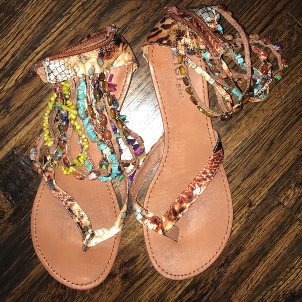 beaded sandals - Picture 2 of 6